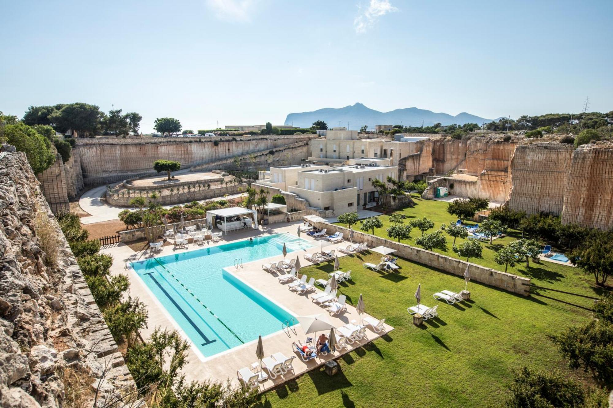 Cave Bianche Hotel Favignana Bagian luar foto